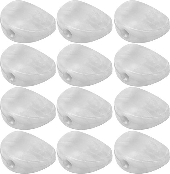 Tuning knoppen per 12 set, plastico e metallo, buona consistenza, durata prolungata, ambiente amichevole, adatto per chitarre elettriche.
