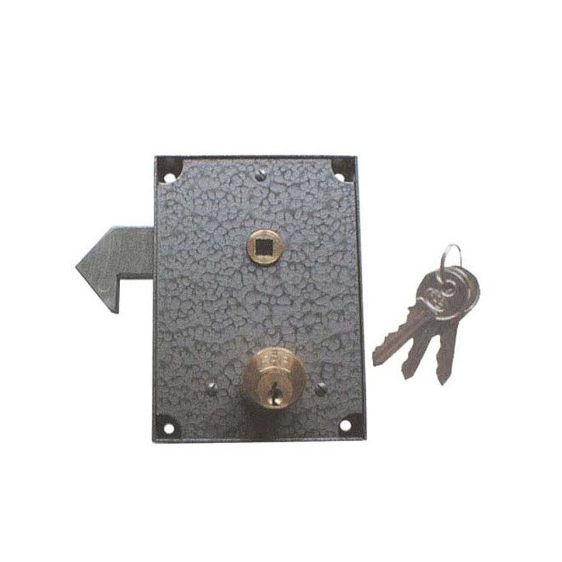 Serratura Cancelli Scorrev.Cilind.Lungo Dx 50 Fpb