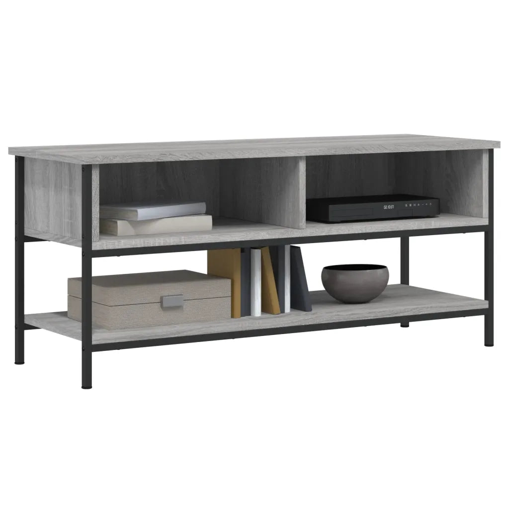 Mobile Porta TV Grigio Sonoma 100x35x45 cm in Legno Multistratocod mxl 70901