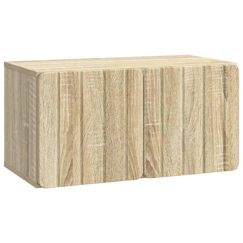 Mobile Porta TV da Muro 59,5 x 31 x 30 cm Rovere Sonoma 898367
