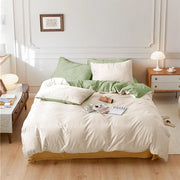 Dekbedovertrek 135 x 200 cm, Plush, Flanel, Fleece, Crema, Bianco, Frutta, Verde, Caldo, Coperta Inverno, Lanoso, Velluto, Cashmere, Tocco, Duvetto Reversibile con Cerniera a Zip, 1