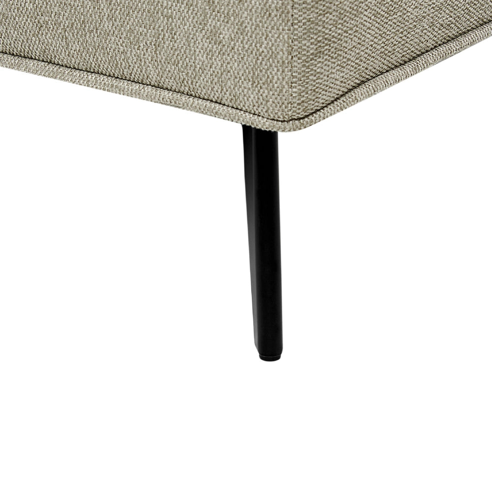 Divano letto in tessuto verde chiaro Soggiorno moderno trasformabile a 3 posti senza braccioli Design minimalista
