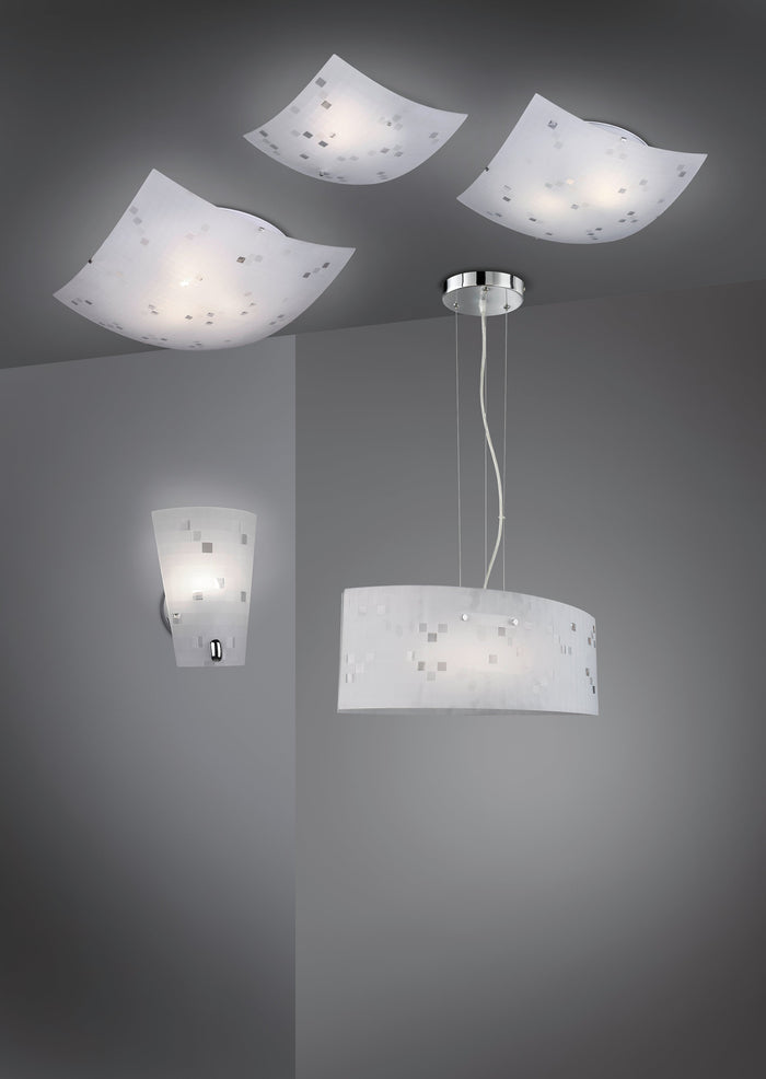 Applique da Interno  E27 in Metallo Cromo