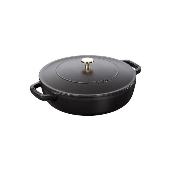 Staub roaster chistera 28cm round black schwarz 40511-472-0 405114720 (40511-472-0) - 169382