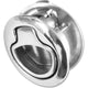 Maniglia sportello inox aisi 316 diametro 60 mm nautica