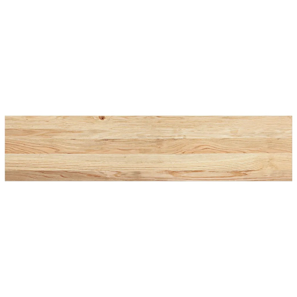 Gradini 8 pz 110x30x2 cm in Rovere Massello Non Trattato