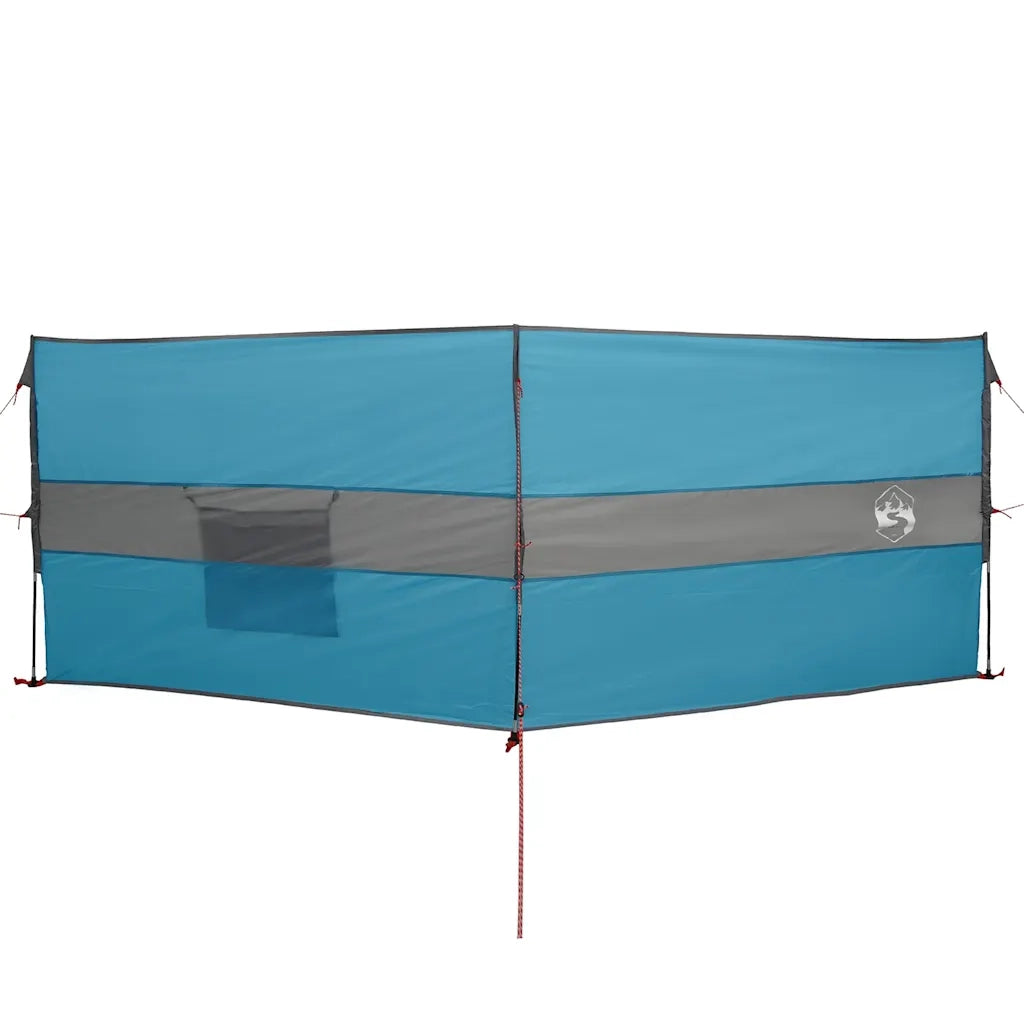 Frangivento da Campeggio Blu 344x120 cm Impermeabile CFW2122687