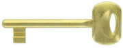 10pz chiave patent bonaiti ottonata n.6 cod:ferx.12777