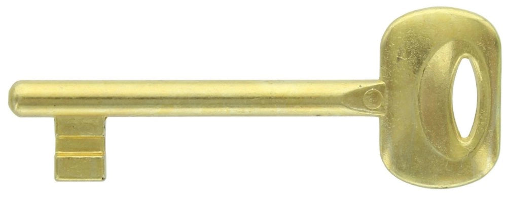10pz chiave patent bonaiti ottonata n.6 cod:ferx.12777