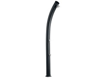 Doccia Solare da Giardino 25L Miscelatore e Lavapiedi Arkema Jolly Grigio Antracite