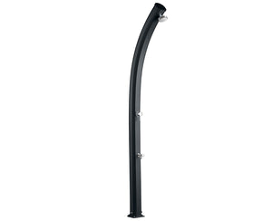 Doccia Solare da Giardino 25L Miscelatore e Lavapiedi Arkema Jolly Grigio Antracite