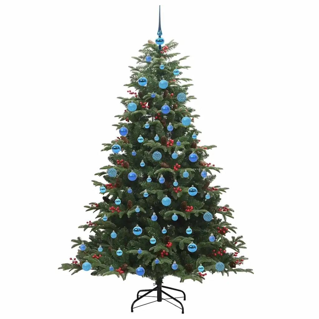Albero di Natale | Decorazioni natalizie artificiale con 300 LED Verde 180 cm