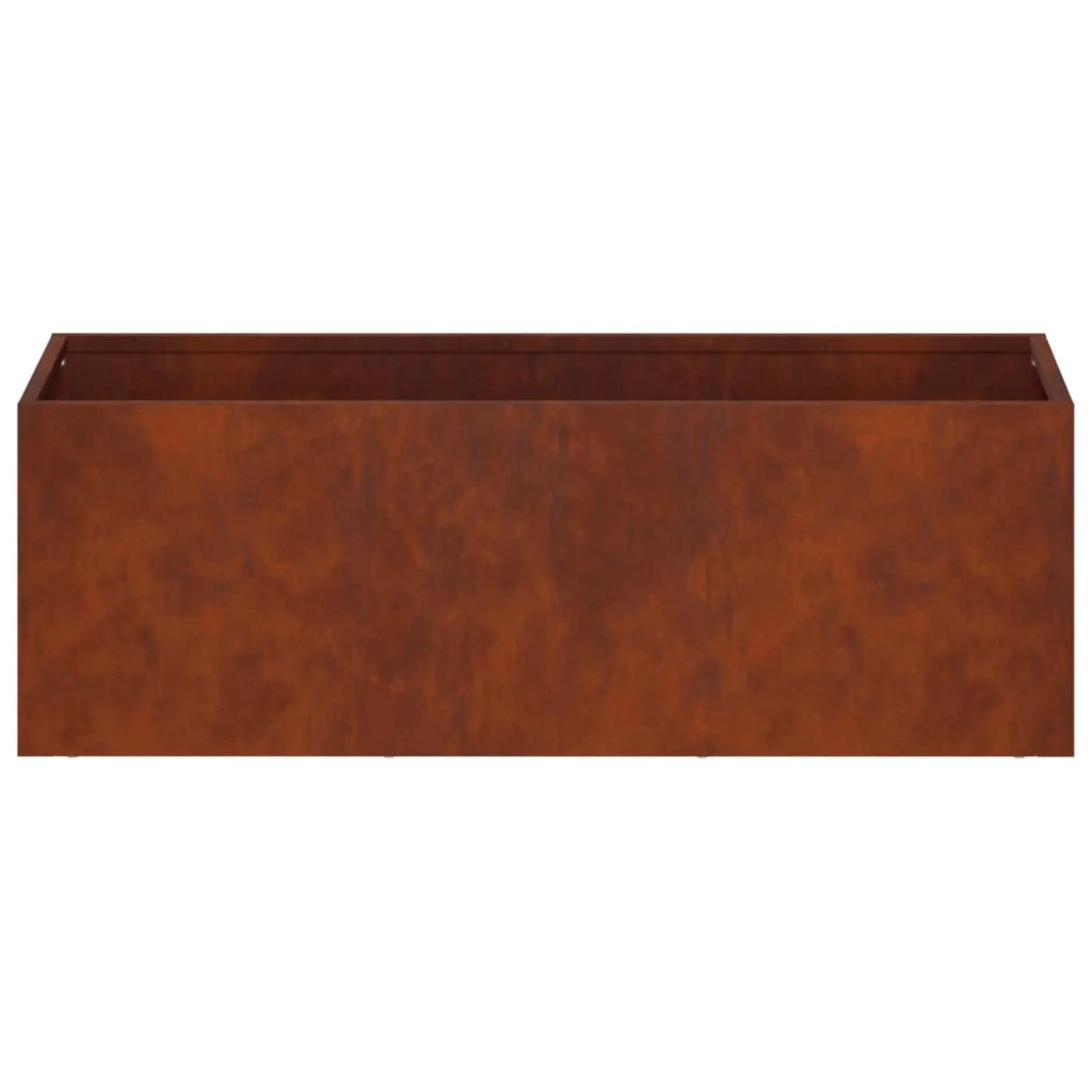 Vaso da giardino Ruggine 60 x 20 x 20 cm Acciaio Corten 8005160