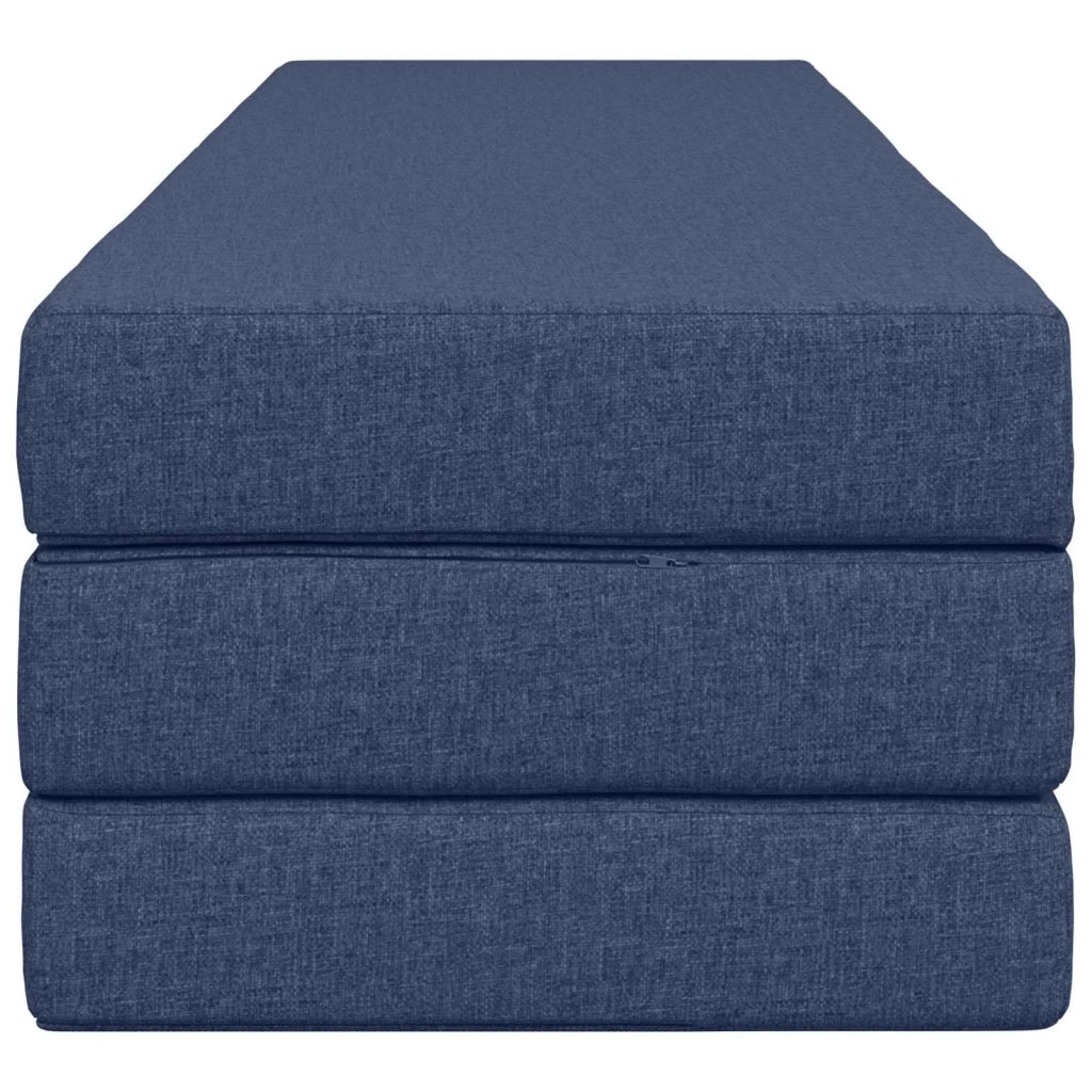 Divano Letto Pieghevole 200 x 67 x 45 cm Blu 900261