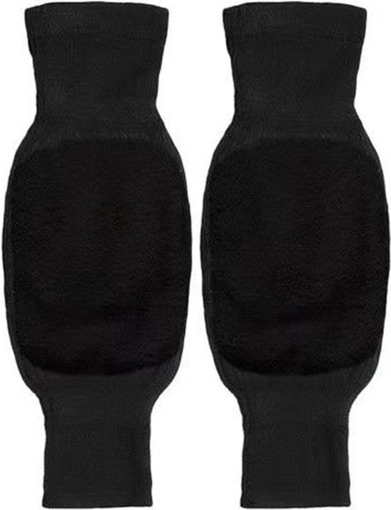 Un paio di calzettoni per gambe in pile soffice per uomo e donna, con protezione ginocchiere in pelle felpata, flessibili, caldi e spessi per inverno.