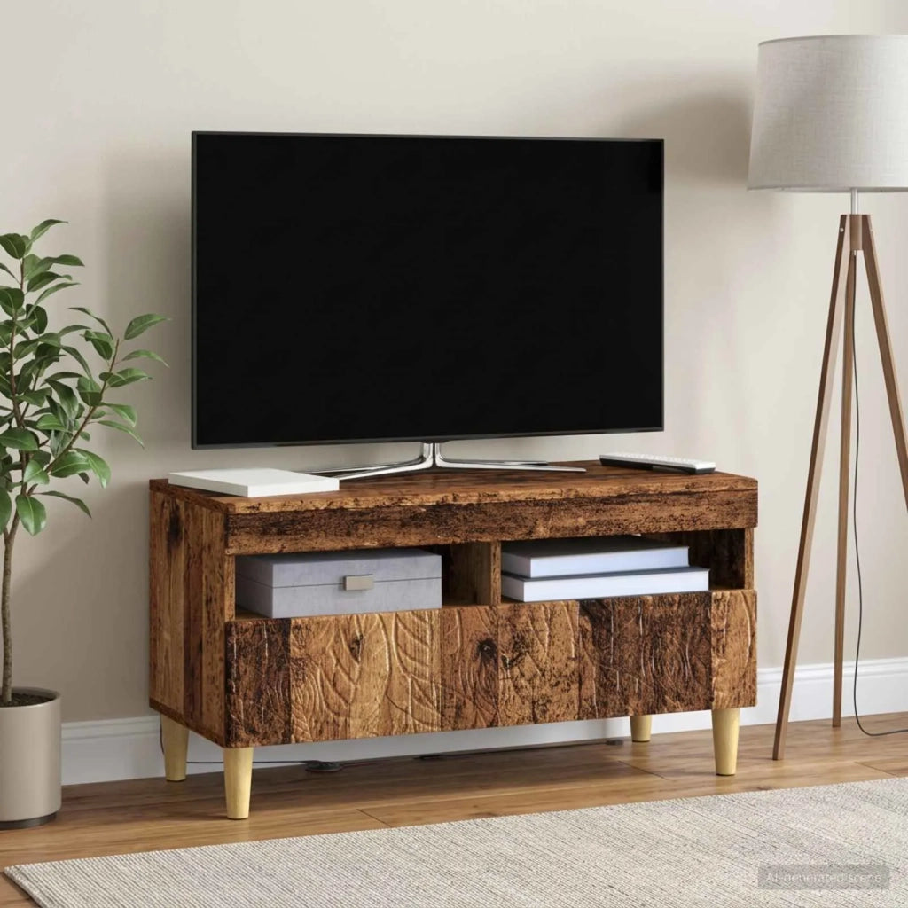 Mobile TV LED Legno antico Legno ingegnerizzato 897223