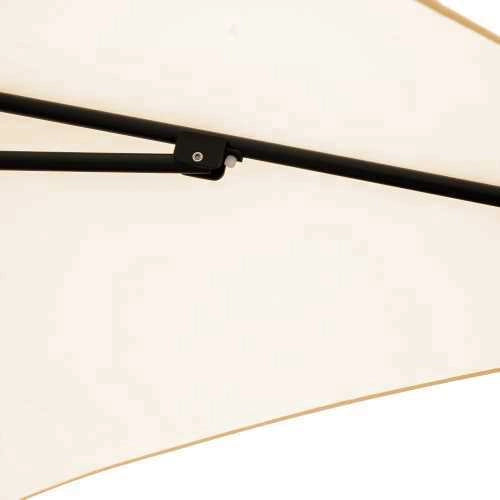 Ombrellone da Giardino 2x2 m in Alluminio William Bianco