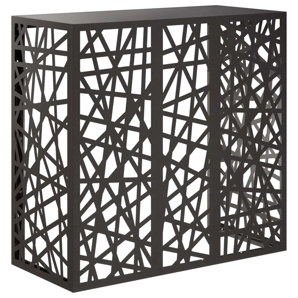 Copertura per condizionatore d'aria Nero 110 x 50 x 105 cm 8014171