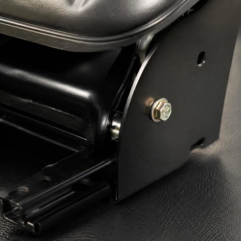 Tractor Seat With Suspension, Black