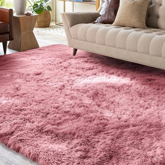 Tappeto morbido ad alta densità rosso scuro, tappeto lavabile 120x160 per soggiorno, tappeto antiscivolo extra grande per camera da letto, tappeti morbidi e moderni per bambini