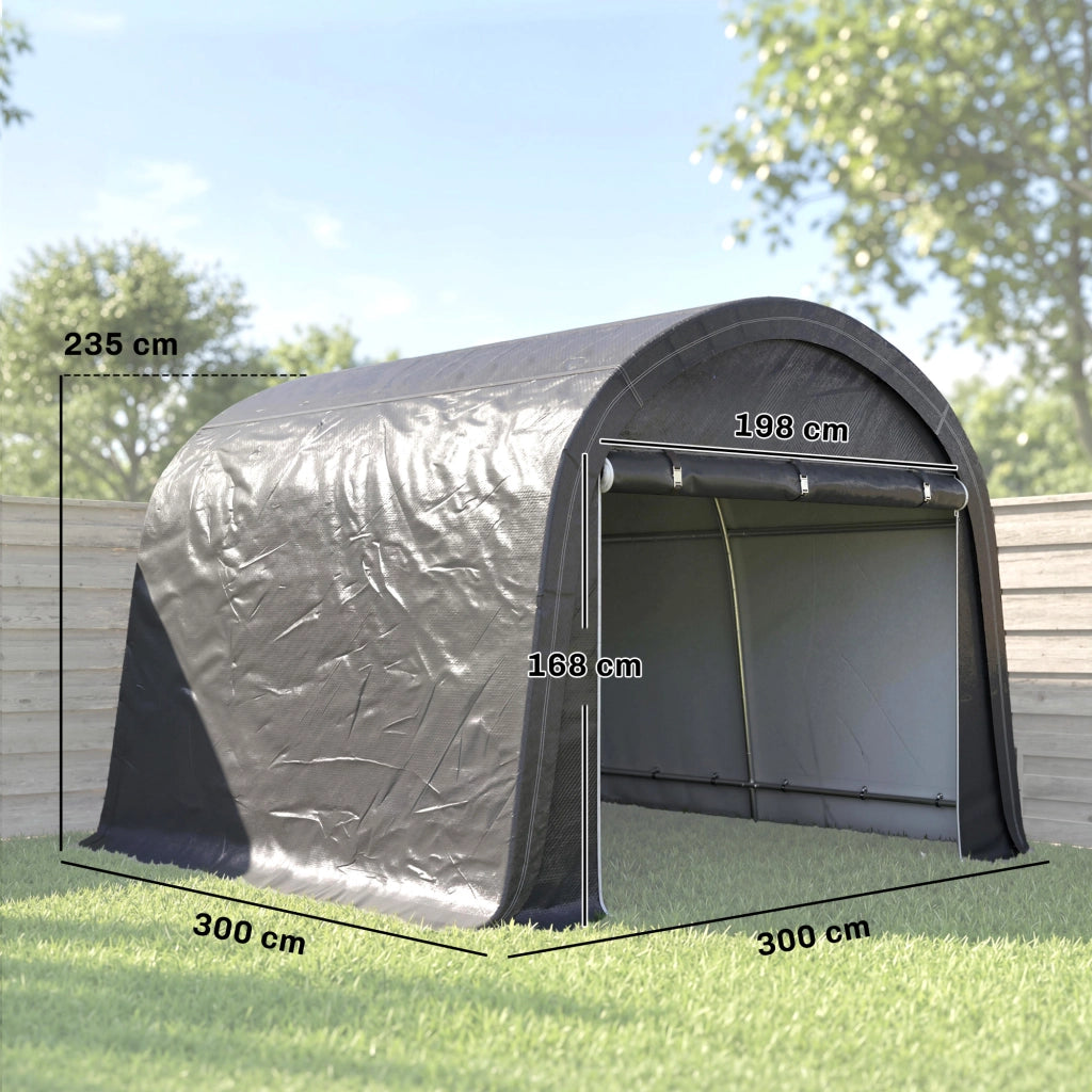 Tenda da Giardino ¨C zephmum ¨C Grigio 3x3m