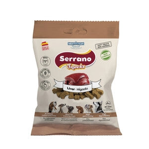 SERRANO SNACK CANE 85G FEGATO- SERRANO- 25,0 pz
