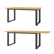 Tavolo allungabile per sala da pranzo MILO 170-220cm, colore rovere
