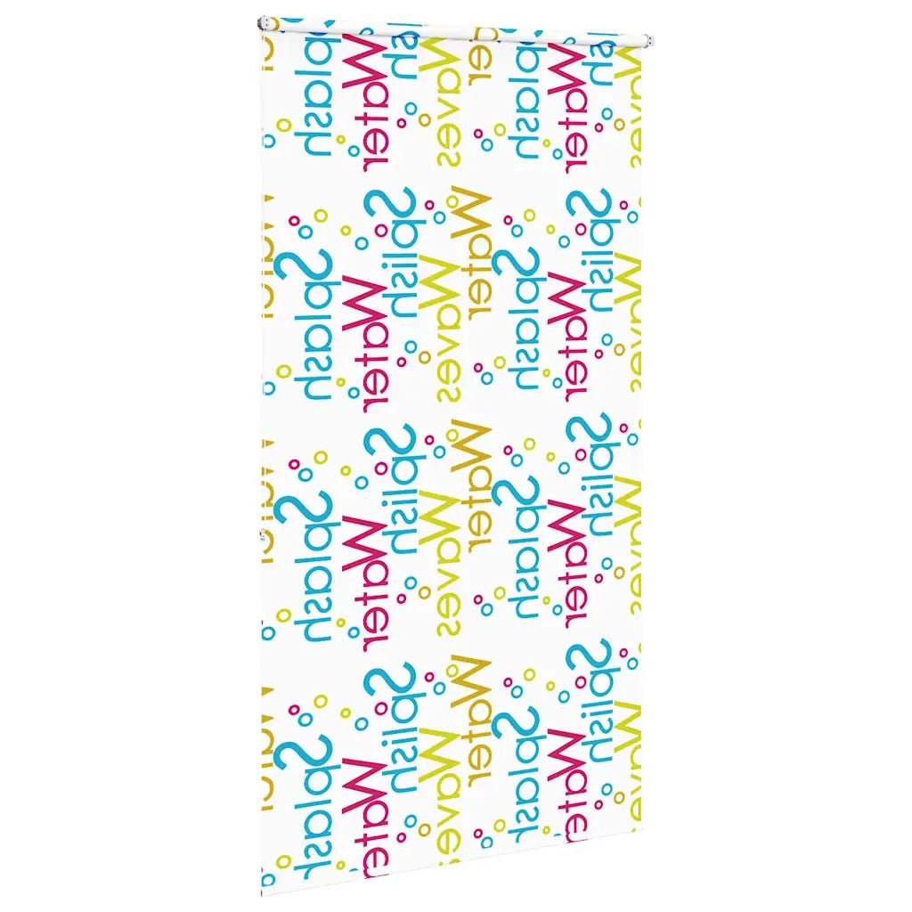 Tenda a Rullo Doccia 130x240 cm Larghezza Tessuto 126 cm 4014916