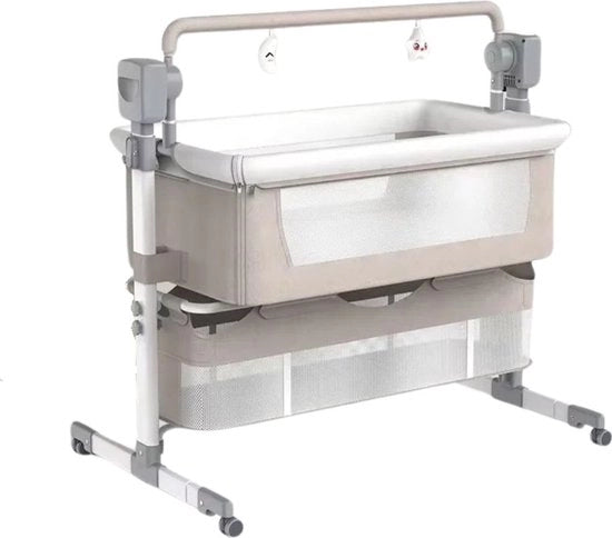 Culla Oscillante Elettrica per Bambini - Culla - Culla Oscillante con Ombrellone - Wieg - Culla Oscillante - Culla con Funzionamento Oscillante