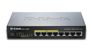D-link dgs-1008p/e switch di rete non gestito l2 supporto power over ethernet (poe) nero
