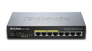 D-link dgs-1008p/e switch di rete non gestito l2 supporto power over ethernet (poe) nero