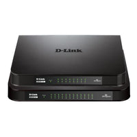 D-link go-sw-24g non gestito l2 gigabit ethernet (10/100/1000) 1u nero