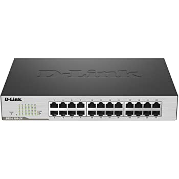 D-link dgs-1100-24v2 switch di rete gestito l2 gigabit ethernet (10/100/1000) 1u nero