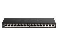 D-link dgs-1016s non gestito gigabit ethernet (10/100/1000) nero - 121571