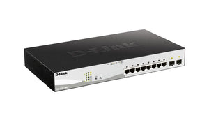 D-link dgs-1210-10mp gestito l2 gigabit ethernet (10/100/1000) supporto power over ethernet (poe) nero, grigio