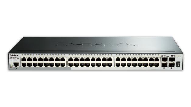 D-link dgs-1510-52x switch di rete gestito l3 gigabit ethernet (10/100/1000) 1u nero - 139225