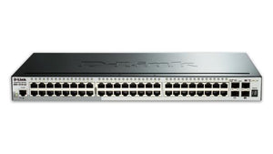 D-link dgs-1510-52x switch di rete gestito l3 gigabit ethernet (10/100/1000) 1u nero - 139225