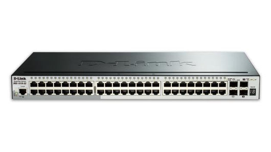 D-link dgs-1510-52x switch di rete gestito l3 gigabit ethernet (10/100/1000) 1u nero - 139225