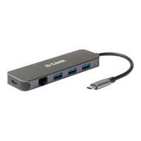 D-link dub-2334 replicatore di porte e docking station per laptop cablato usb tipo-c grigio - 141977