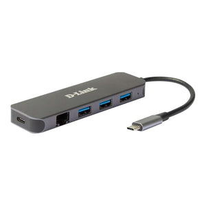 D-link dub-2334 replicatore di porte e docking station per laptop cablato usb tipo-c grigio - 141977