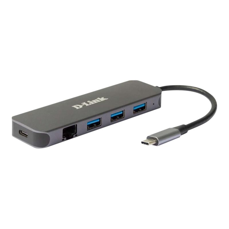 D-link dub-2334 replicatore di porte e docking station per laptop cablato usb tipo-c grigio - 141977