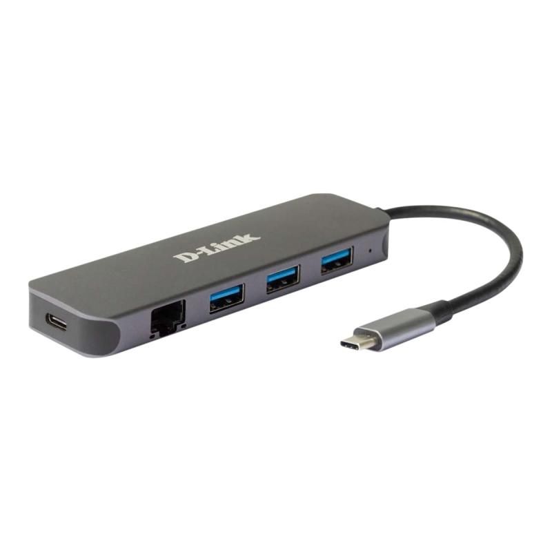 D-link dub-2334 replicatore di porte e docking station per laptop cablato usb tipo-c grigio - 141977