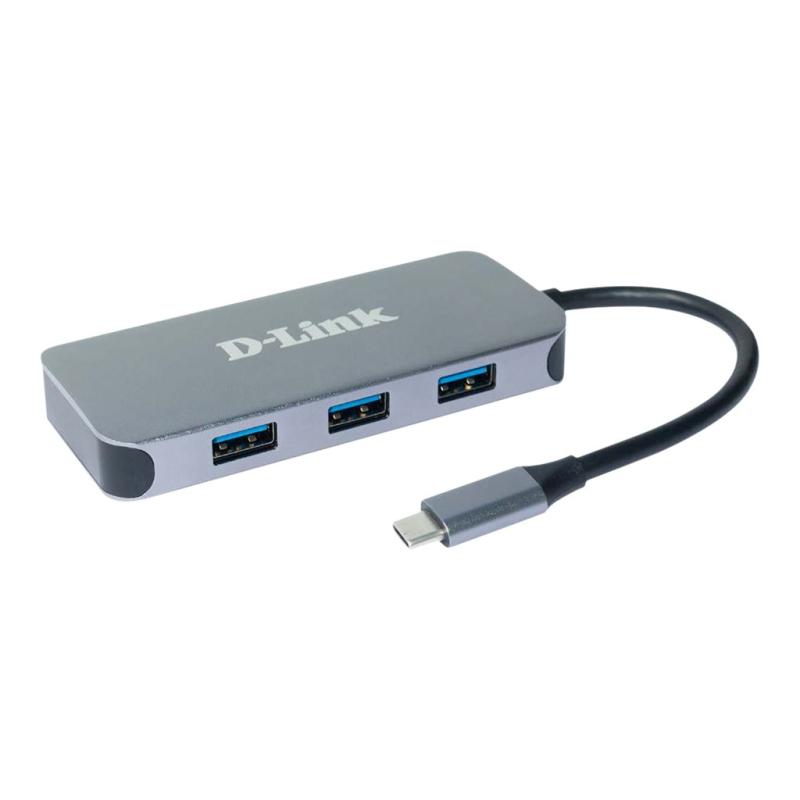D-link dub-2335 replicatore di porte e docking station per laptop cablato usb tipo-c grigio - 141978