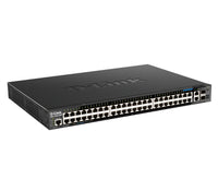 D-link dgs-1520-52mp gestito l3 gigabit ethernet (10/100/1000) supporto power over ethernet (poe) 1u nero