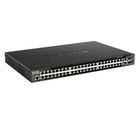 D-link dgs-1520-52mp gestito l3 gigabit ethernet (10/100/1000) supporto power over ethernet (poe) 1u nero