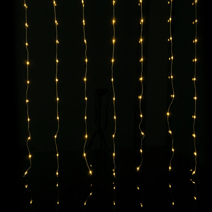 Tenda luminosa 100 LED 1x1 m 3000K USB Ecolight