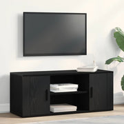 Mobile TV 100 x 35 x 40 cm Rovere nero Legno ingegnerizzato 862125