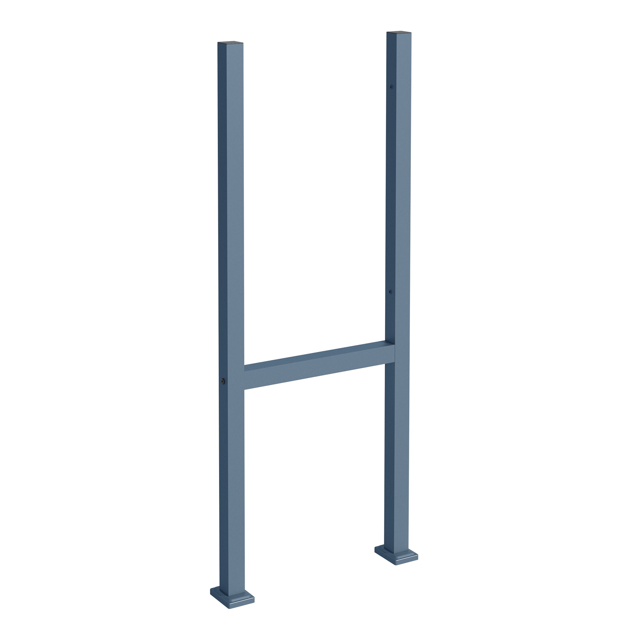 Toboli Supporto per cassetta della posta per pacchi Antracite Stand con 2 pali Base