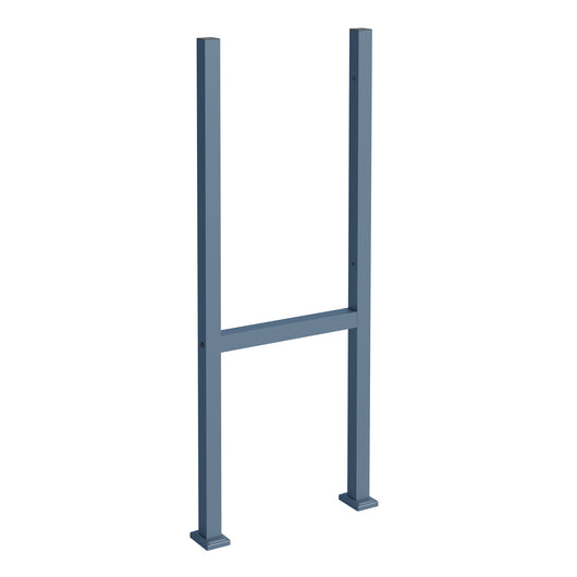 Toboli Supporto per cassetta della posta per pacchi Antracite Stand con 2 pali Base