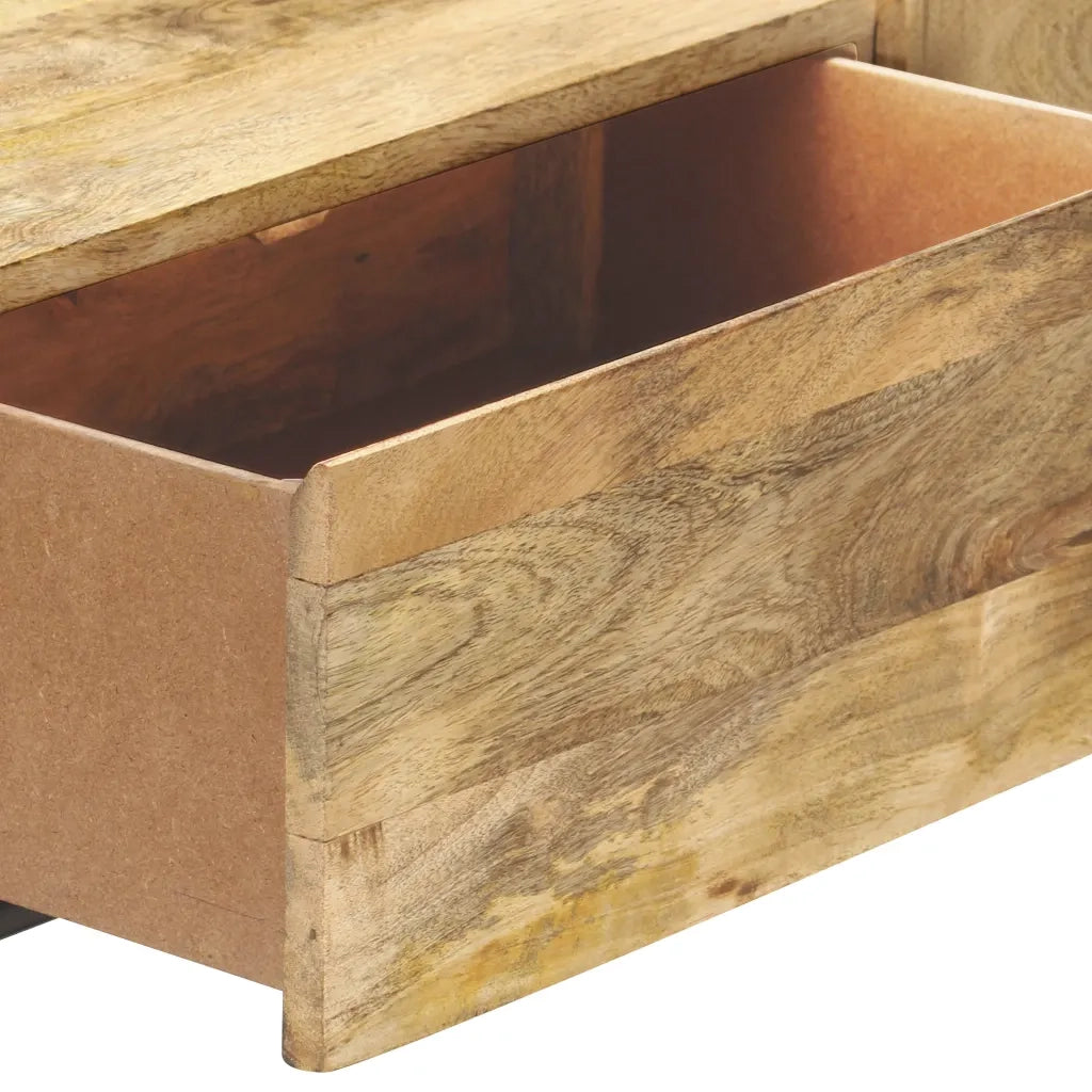 Tavolo Consolle 100x35x76 cm in Legno Massello di Mango 320922
